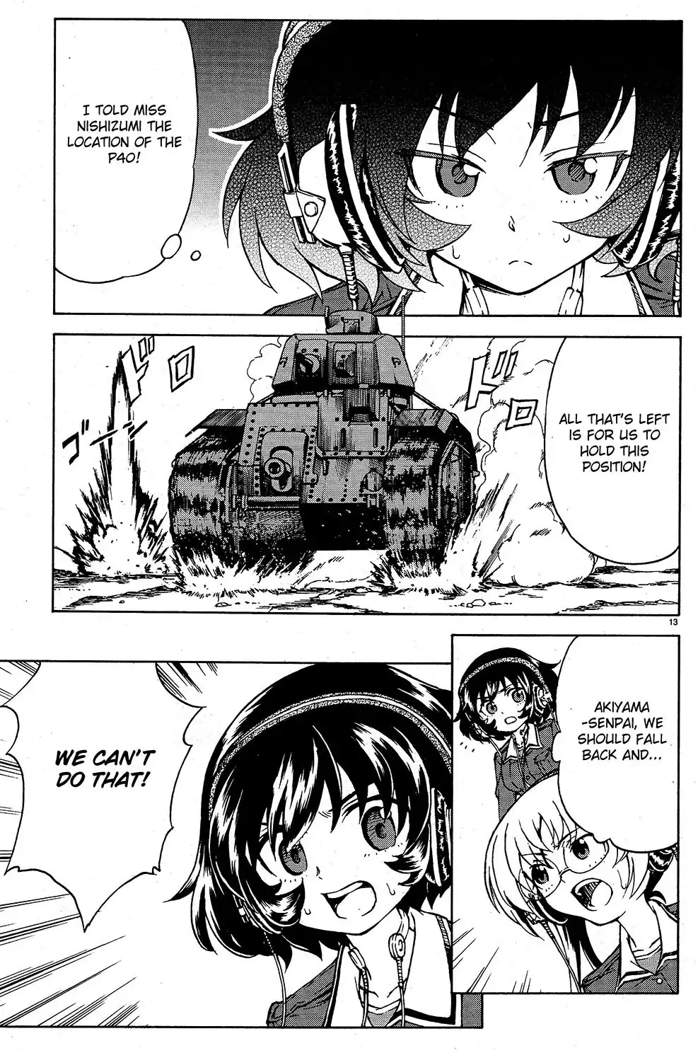 Girls ANDamp; Panzer Chapter 9 13